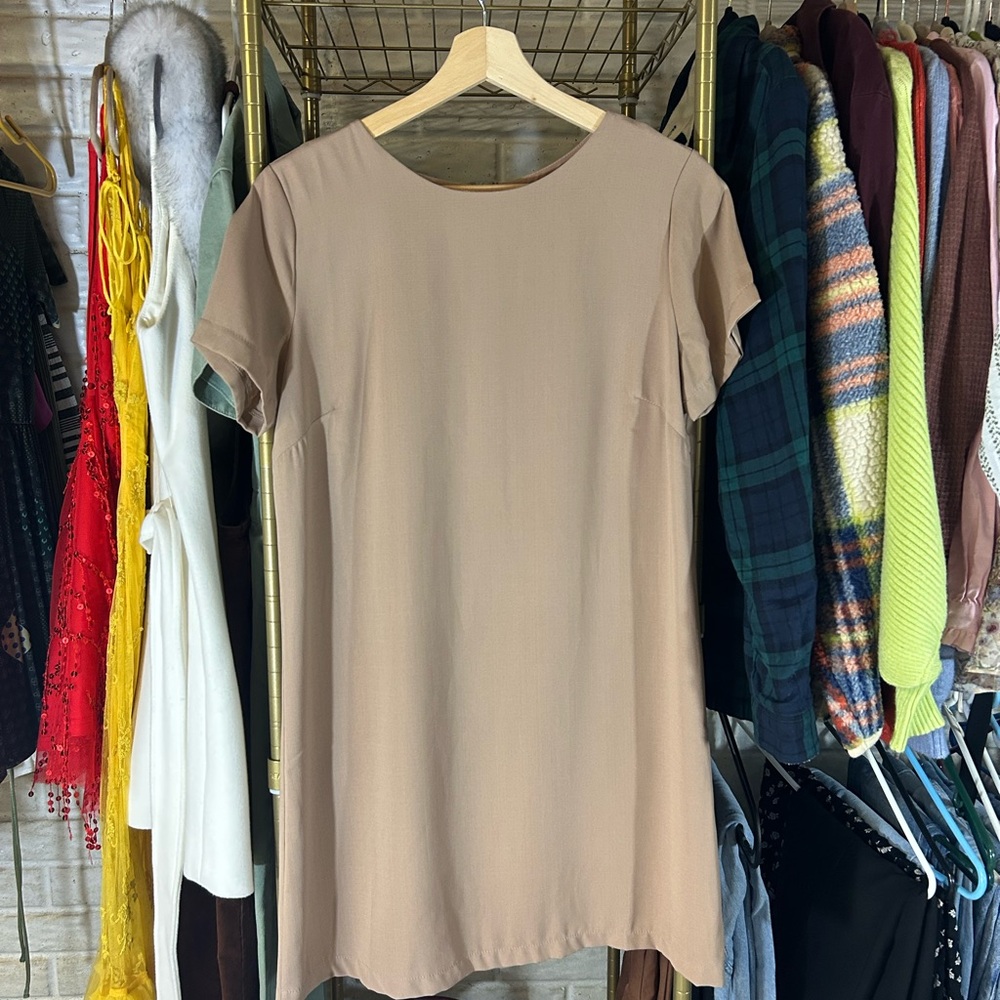 Lulu's Beige Dress